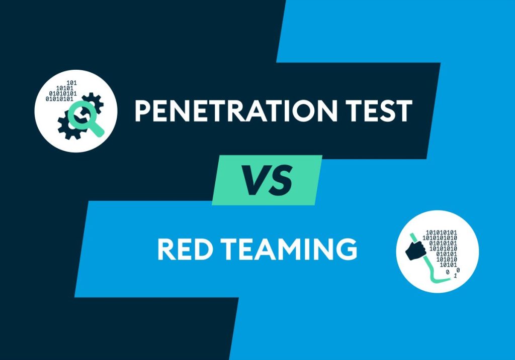 The Differences Between Penetration Test and Red Teaming