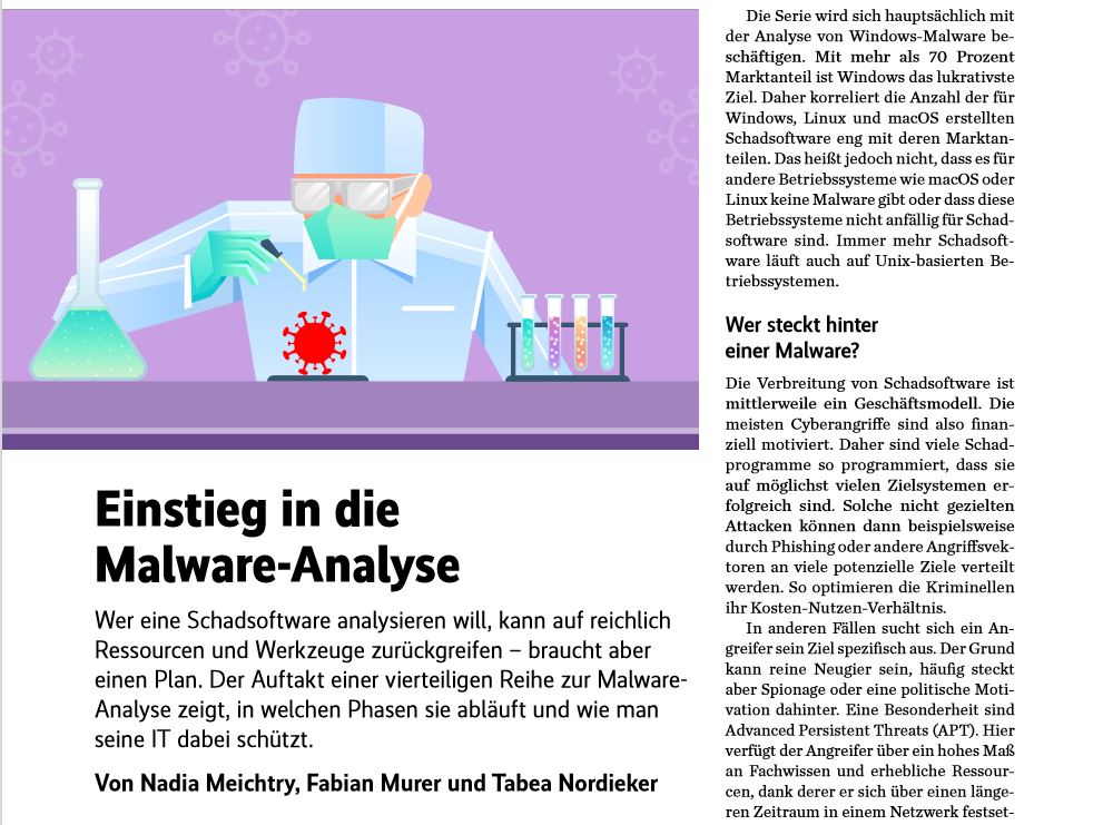 Einstieg in die Malware-Analyse