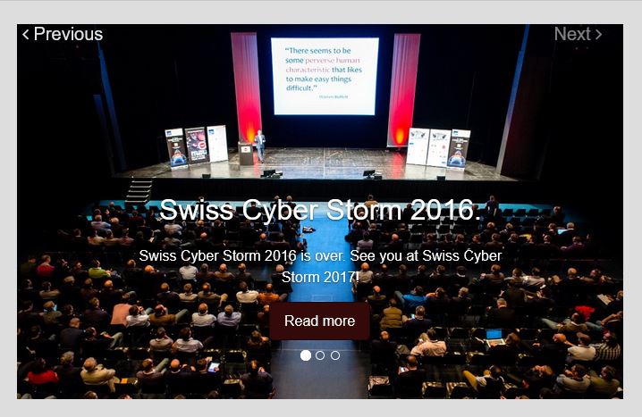 swiss cyber storm 2016