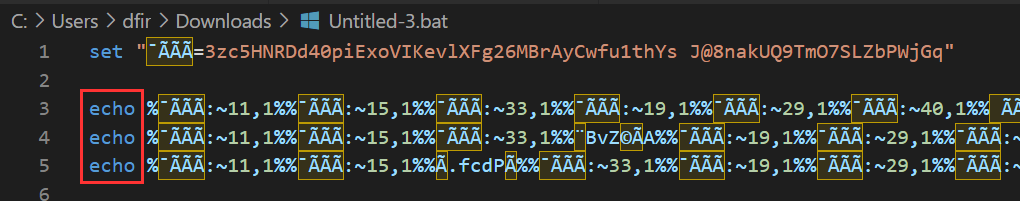 New Batch File for Reconstruction, Deobfuscation