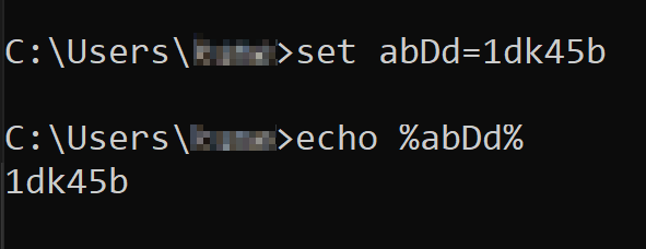 Setting a Variable